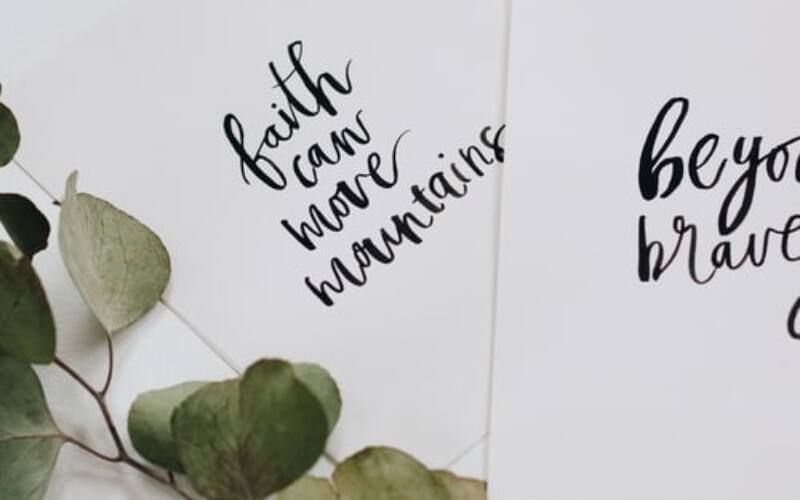 faith in words