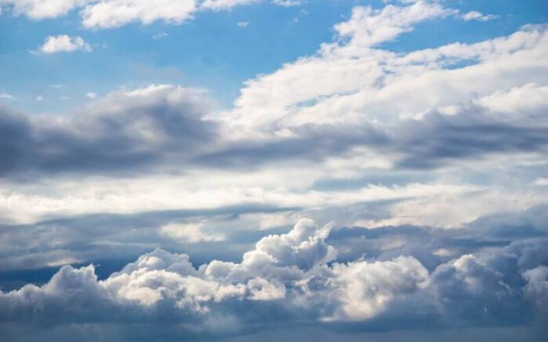 sky, clouds, cumulus, white clouds, scenic, nature, atmosphere, oxygen, air, cloudscape, cloudy, daylight, bright, weather-7136828.jpg